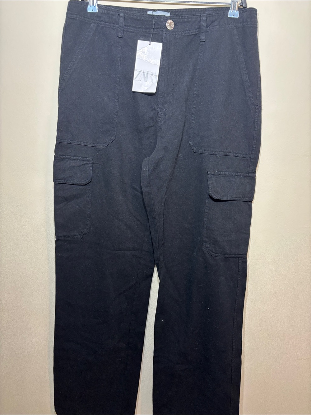 Zara Black Cargo Pants